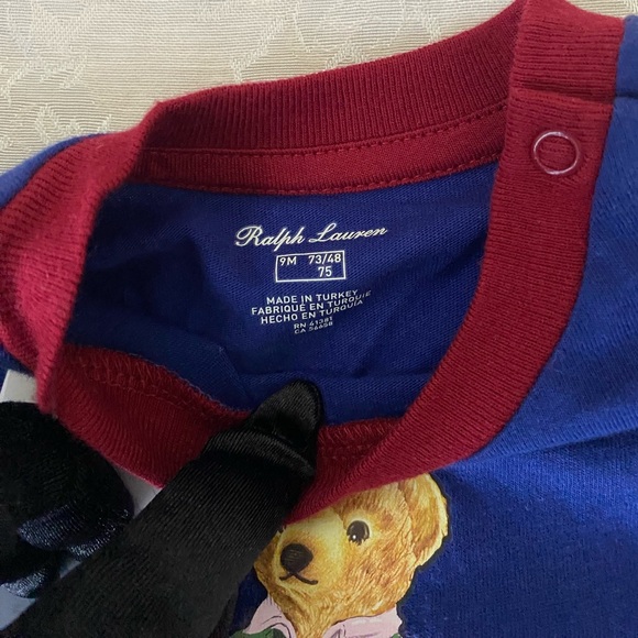Kids polo bear by Ralph Lauren shirt - Picture 3 of 4